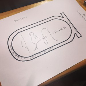 LitCampHH19, Hieroglyphen