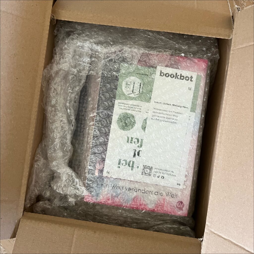 bookbot , Verpackung, versand